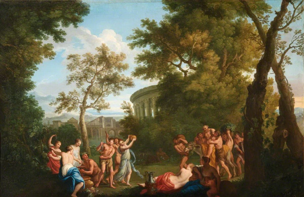 Baccanale con Sileno ubriaco su un asino - National Trust Londra